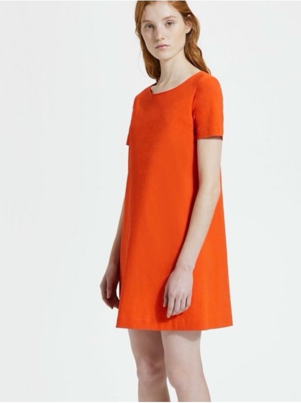 Theory Panel Shift Dress in Good Linen size medium